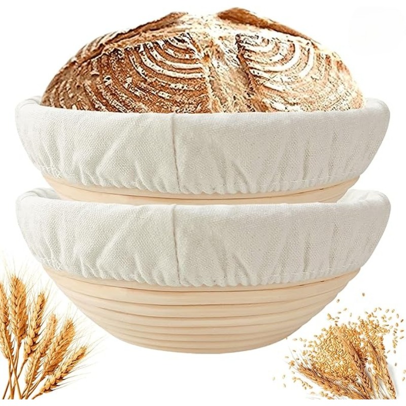 Fermentation Crock - Ekmek Fermantasyon Sepeti PP Hamur Mayalama