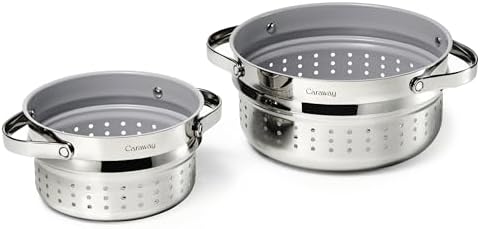 Steamer Bamboo Set - Ca Küçük ve Büyük Boy Buharlı