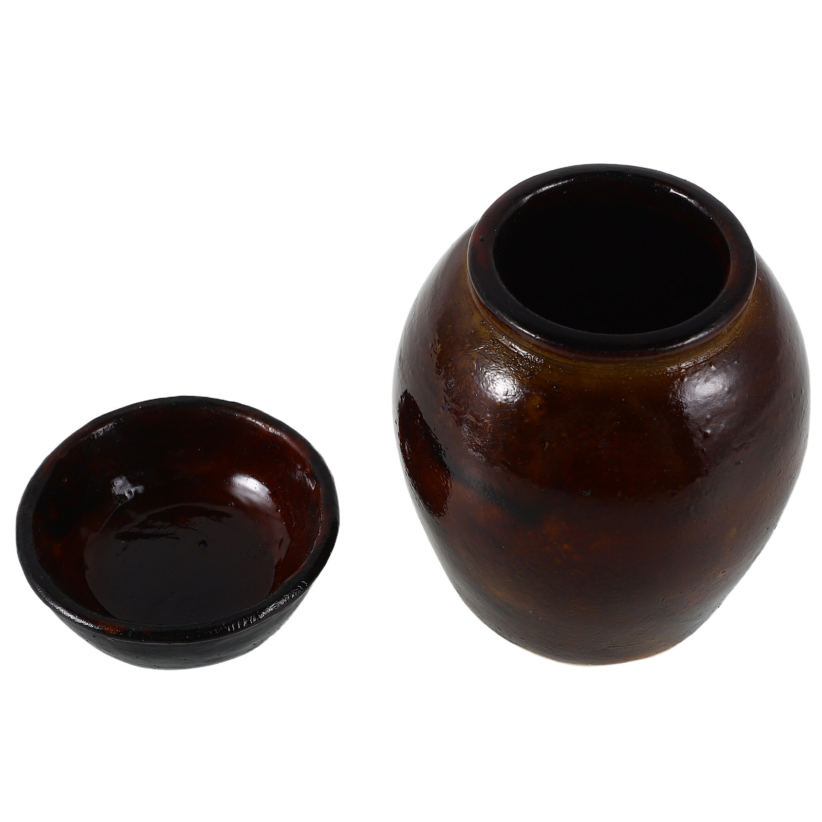 Fermentation Crock - Mini Kore Geleneksel Fermantasyon Kavanozu El