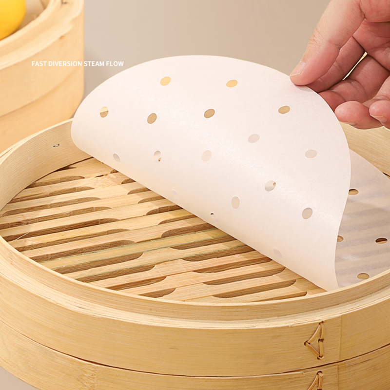 Steamer Bamboo Set - 50 adet Bambu Vapur Kağıtları Tek