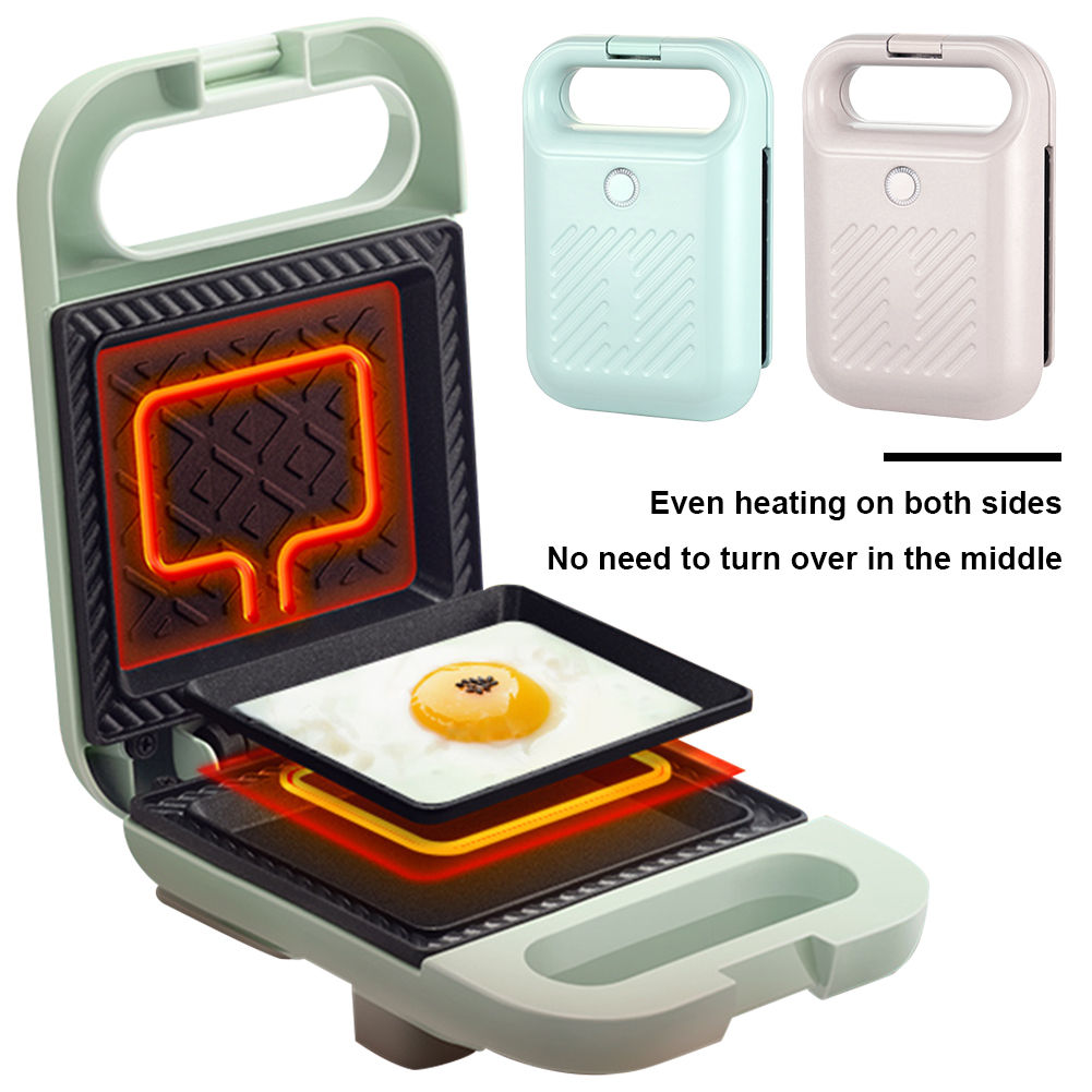 Home Cooking Egg Sandwich - Elektrikli sandviç makinesi ev tost yapışmaz