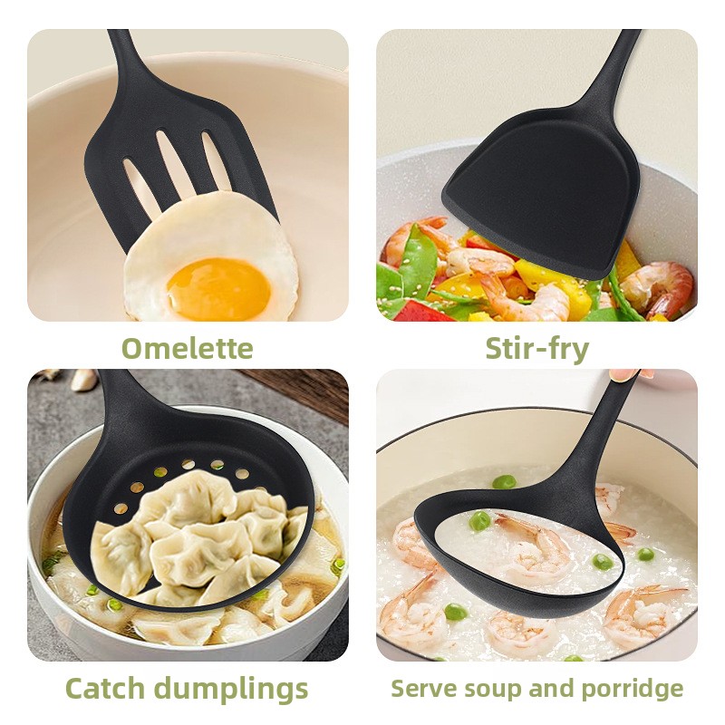 Silikon Çin Wok Spatulası Kepç - Home Cooking Chinese incelemesi ve fiyatı