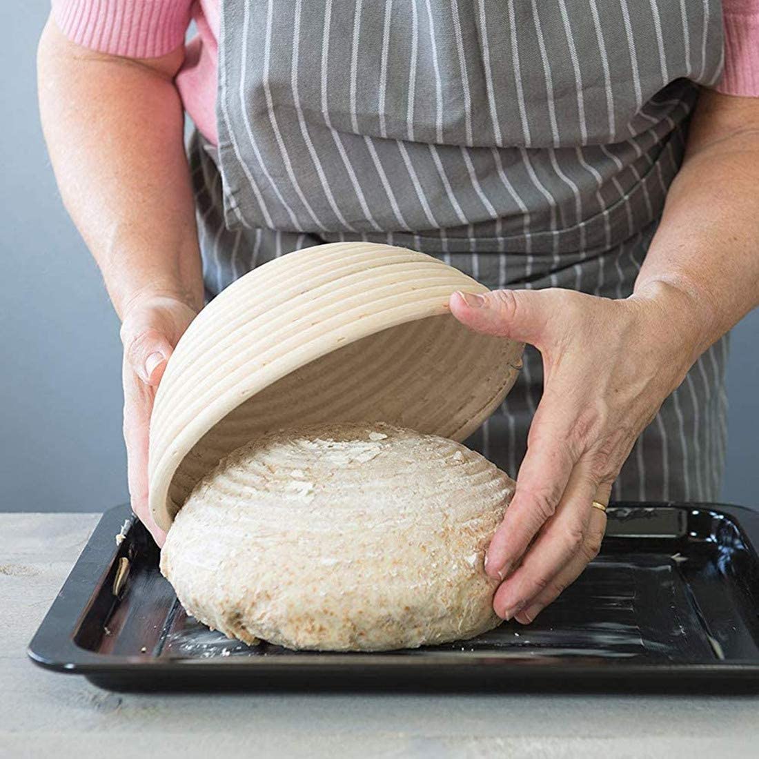Doğal Rattan El Yapımı Ekmek M - Fermentation Crock incelemesi ve fiyatı