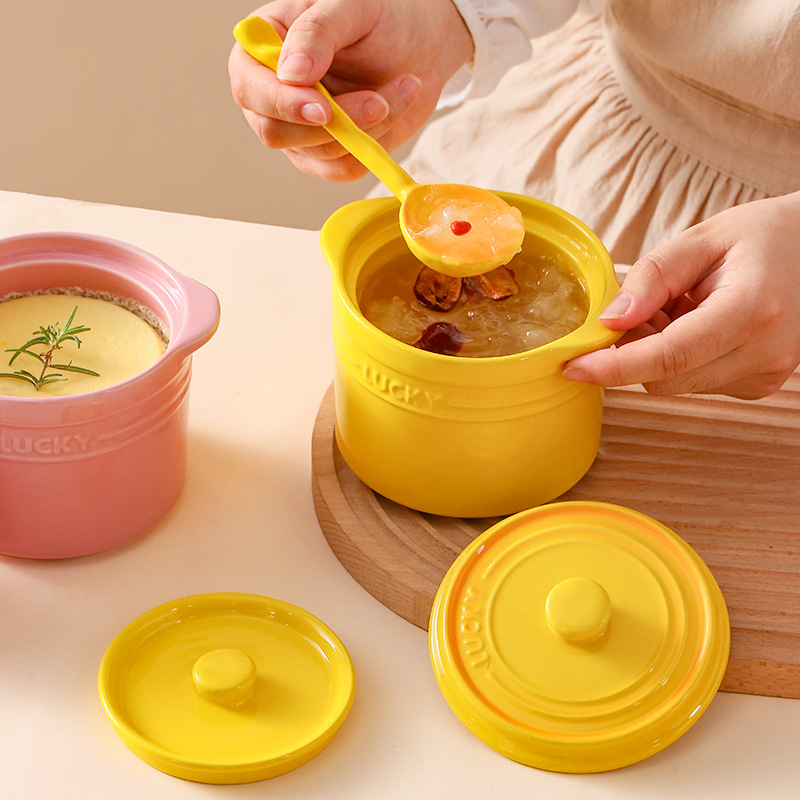 Çift Kapaklı Seramik Kase, Kuş - Home Cooking Help incelemesi ve fiyatı
