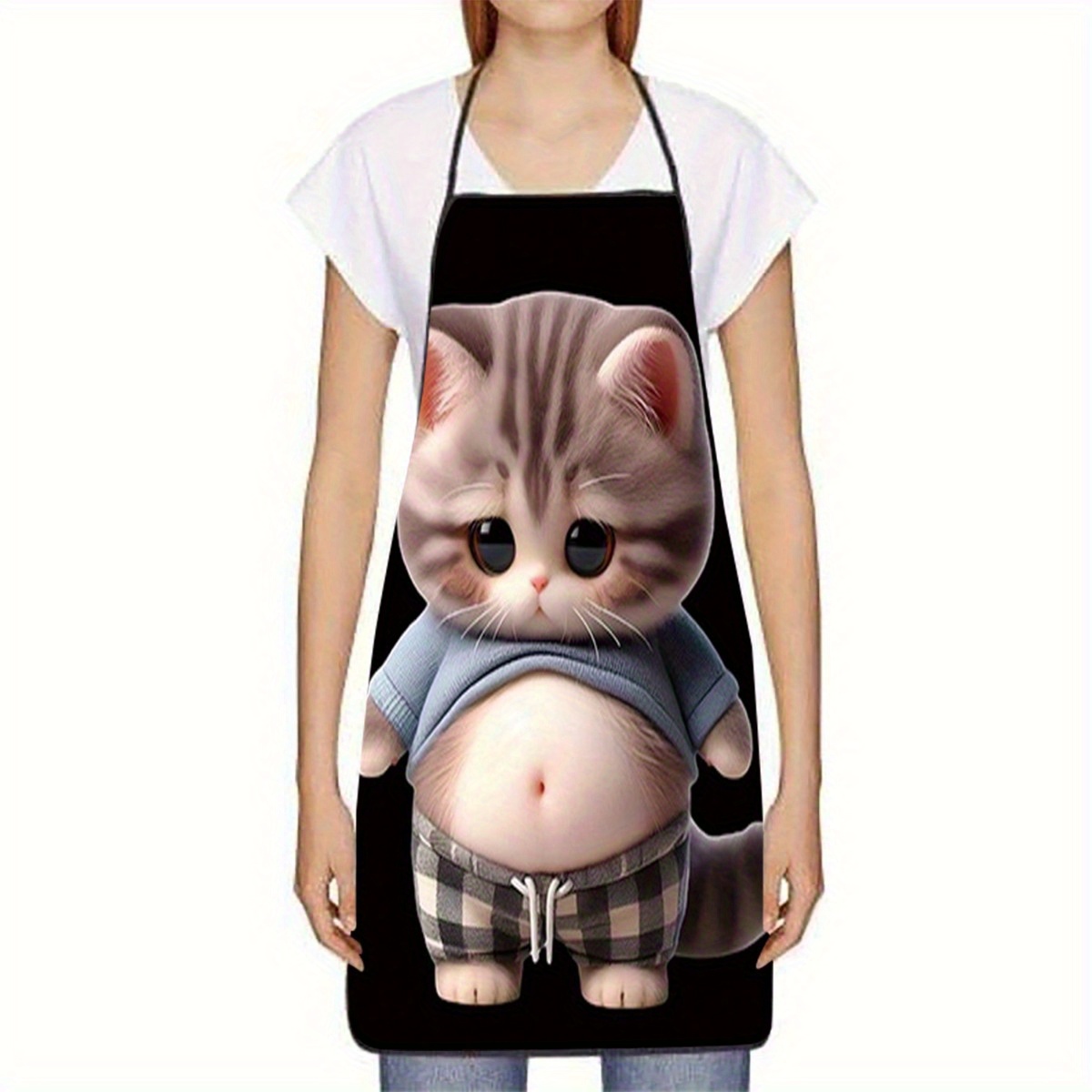 Sevimli Karikatür Kedi Baskılı - Home Cooking For Cats incelemesi ve fiyatı