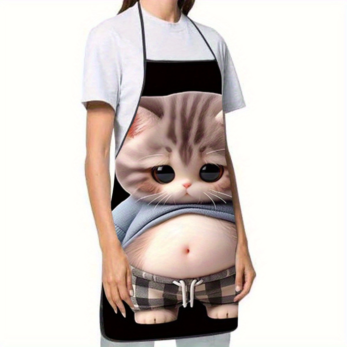 Sevimli Karikatür Kedi Baskılı - Home Cooking For Cats incelemesi ve fiyatı