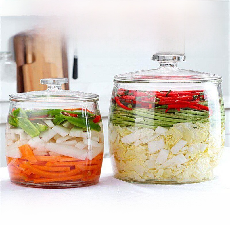 Ekstra Kalın Cam Kimchi Kavano - Fermentation Crock incelemesi ve fiyatı