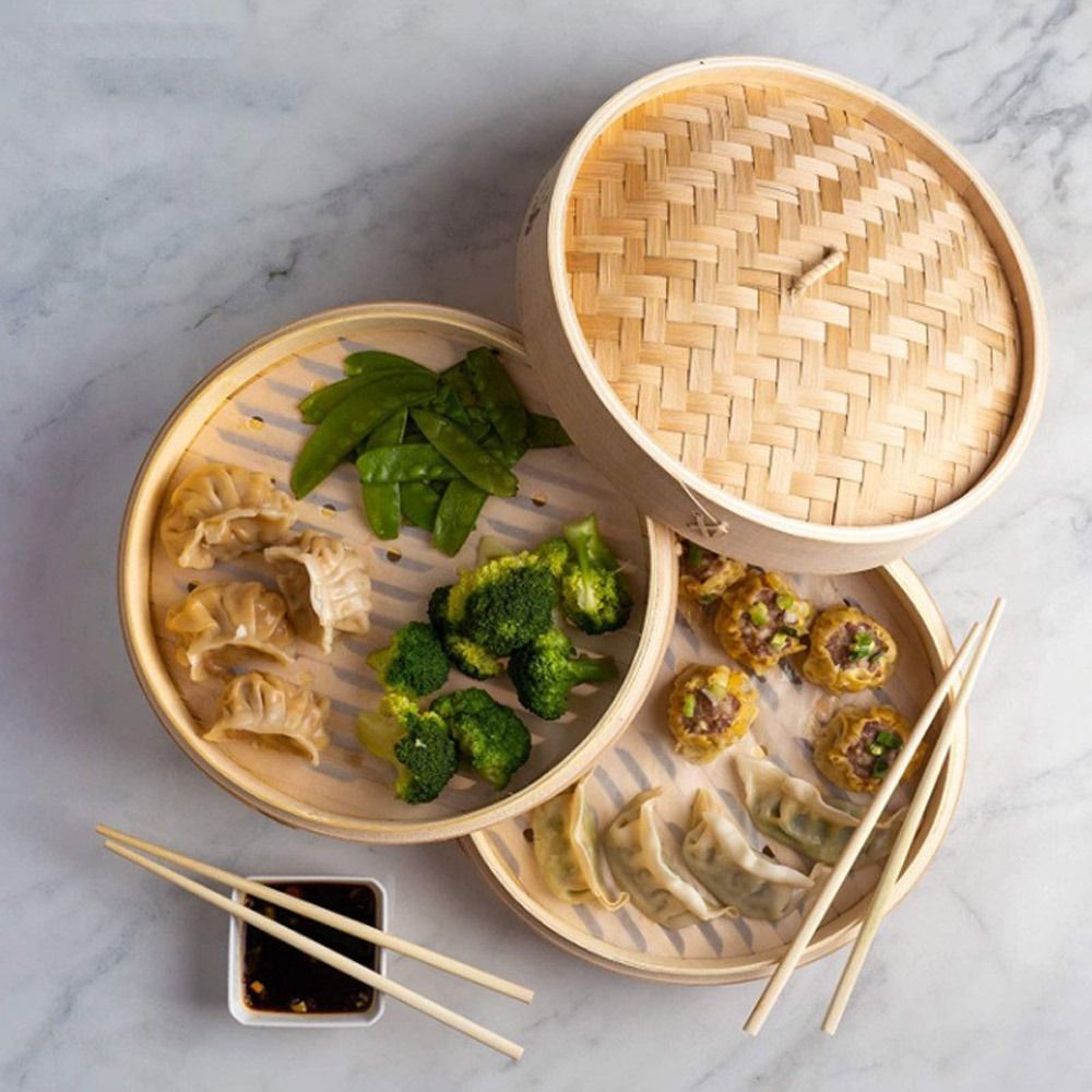 Çin Bambu Buharlı Pişirici, Di - Steamer Bamboo Set incelemesi ve fiyatı