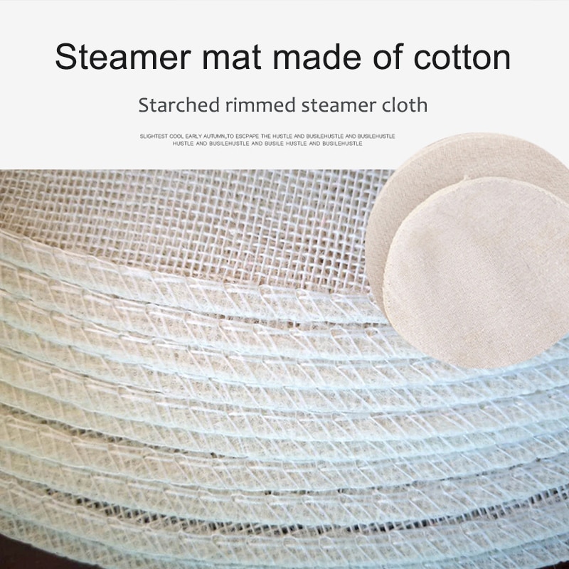 5 adet 28CM saf pamuklu vapur  - Steamer Bamboo Set incelemesi ve fiyatı