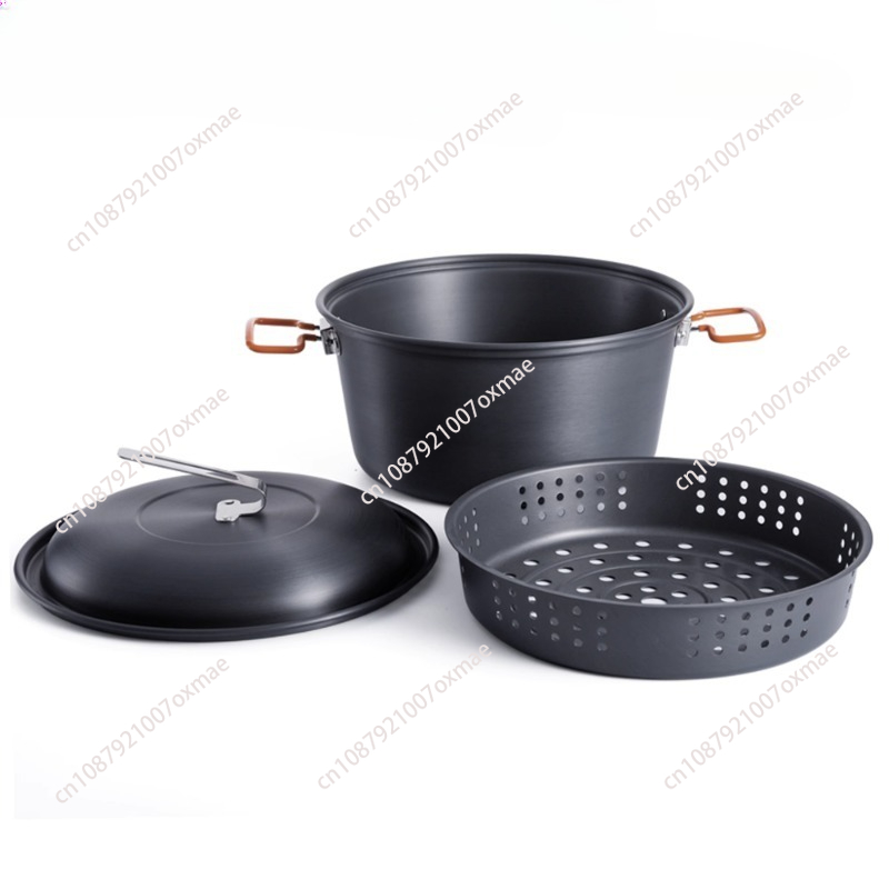 Açık hava seti pot kamp pişirm - Steamer Bamboo Set incelemesi ve fiyatı