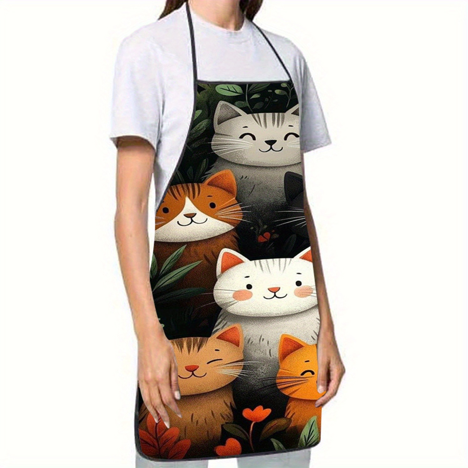 Sevimli Karikatür Kedi Baskılı - Home Cooking For Cats incelemesi ve fiyatı