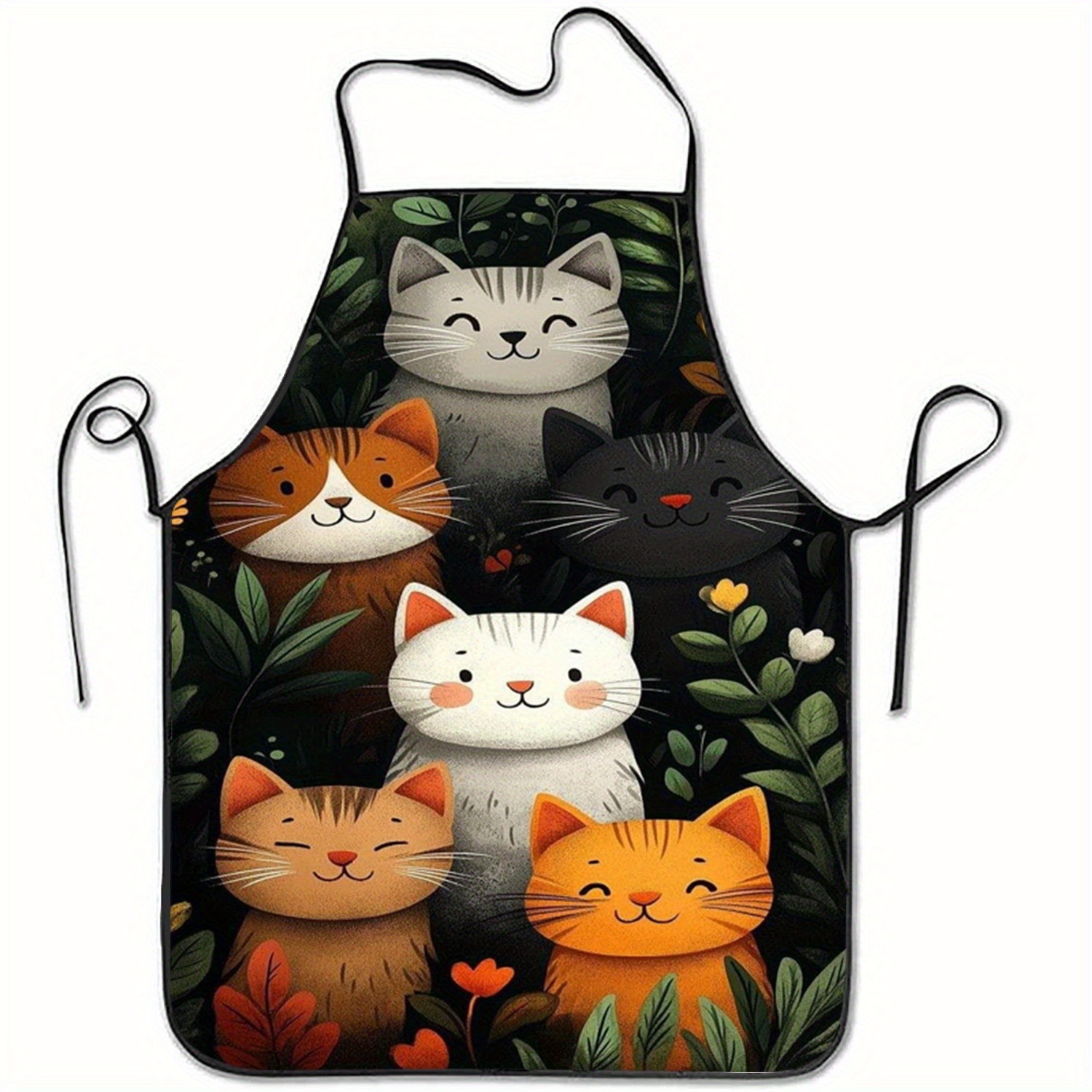 Sevimli Karikatür Kedi Baskılı - Home Cooking For Cats incelemesi ve fiyatı